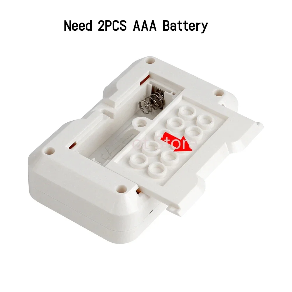 MOC 2 طريقة التحكم عن بعد صندوق بطارية ليثيوم L موتور محرك معزز ليغويدز متوافق اللبنات 1:14 نموذج سيارة رياضية