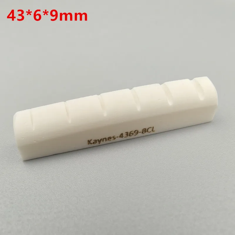 KAYNES 1 Piece Bone Nut For ST TL SG LP Electric Guitar 42mm/43mm view 4