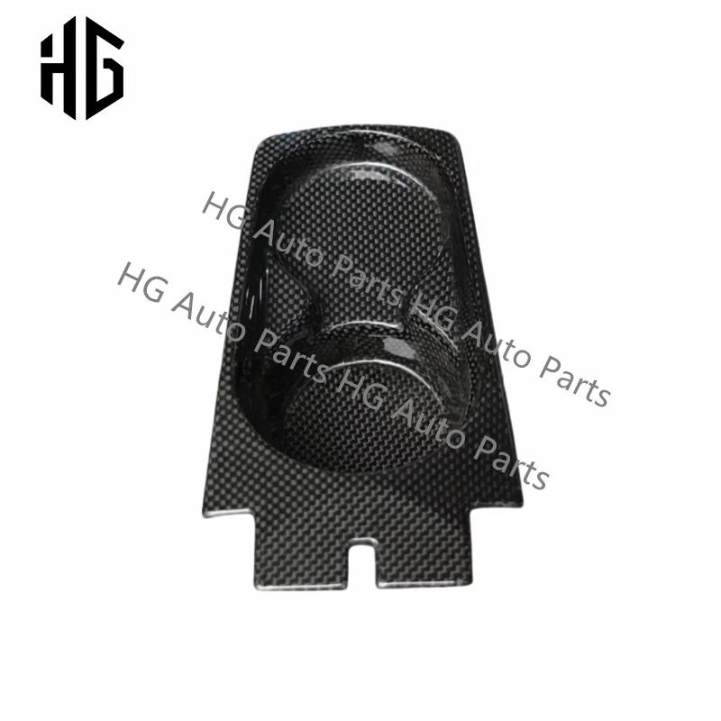 Dry Carbon Center Console Cup Drink Holder Interior Trims For Ferrari 488 Coupe/Spider Car Water Cup Holder Accessories Products