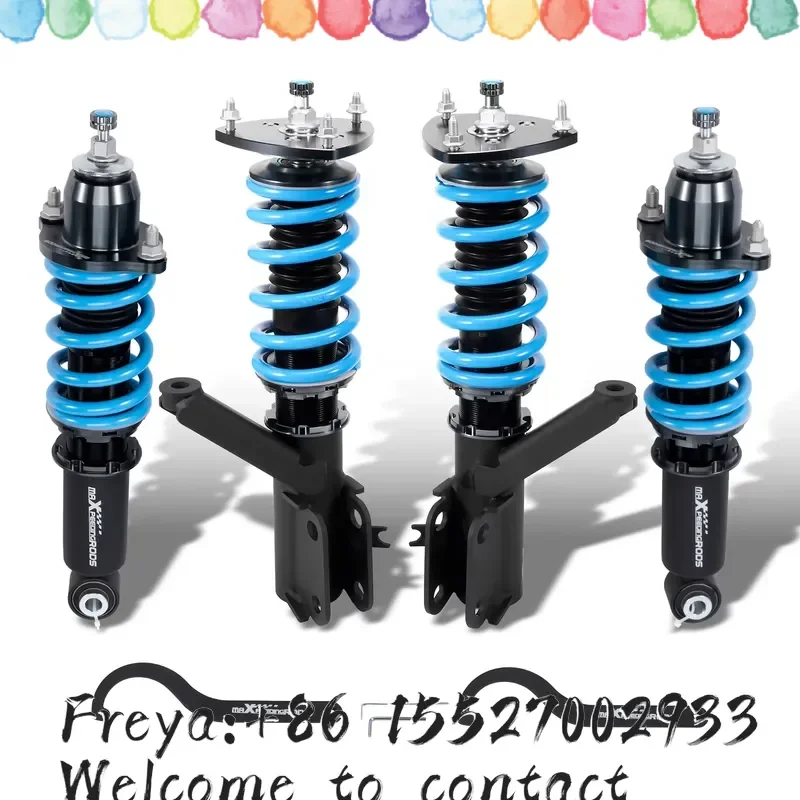 24 Way Coilovers Shocks Struts Kit for CRV 2002 2003 2004 2005 2006 Daily Use Shocks