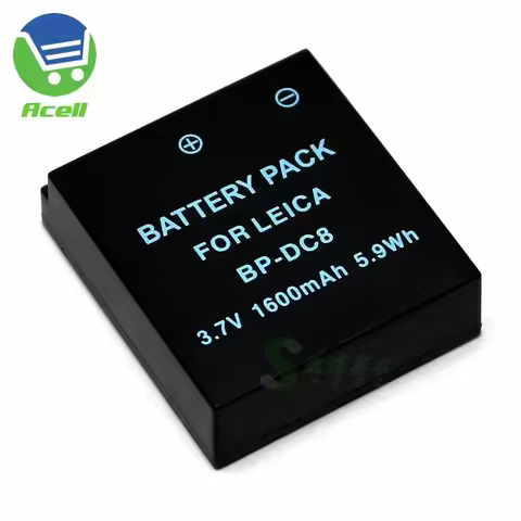 BP-DC8 BP-DC8-E Replace Battery for Leica X1 X2 X（Typ113）X-U（Typ113）X-E（Typ102）X Vario（Typ107）Camera