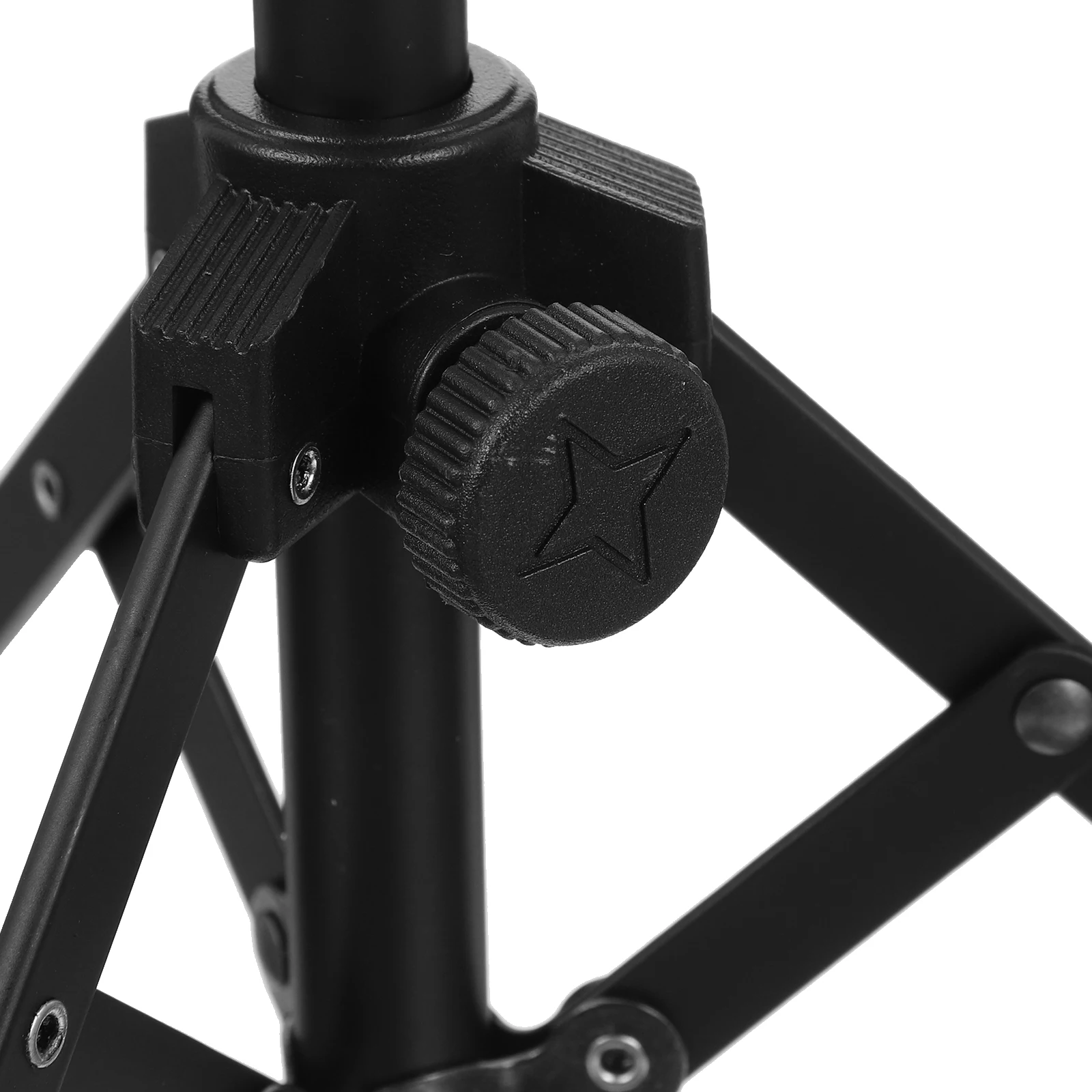 

Metal Tripod Mic St Desktop Frame Microphone Support Adjustable Holder Conference Broadcast Speech Recording Stable Foldable
