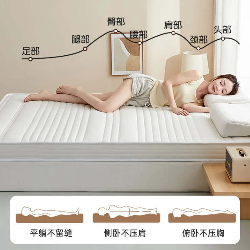 Coconut latex mattress cushion student dormitory single upper and lower bedding for rental special thick cushion