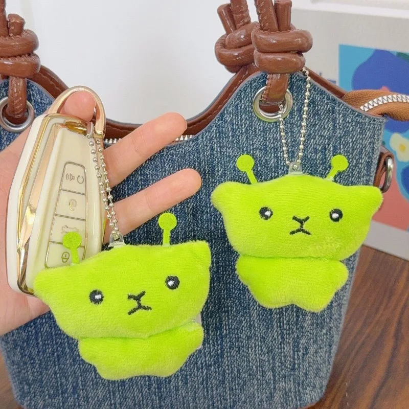New Mini Alien Cat Invasion Earth Handmade Doll Pendant Cute Bag Accessories Gifts Super Kawaii Soft Plushie Dolls Keychains