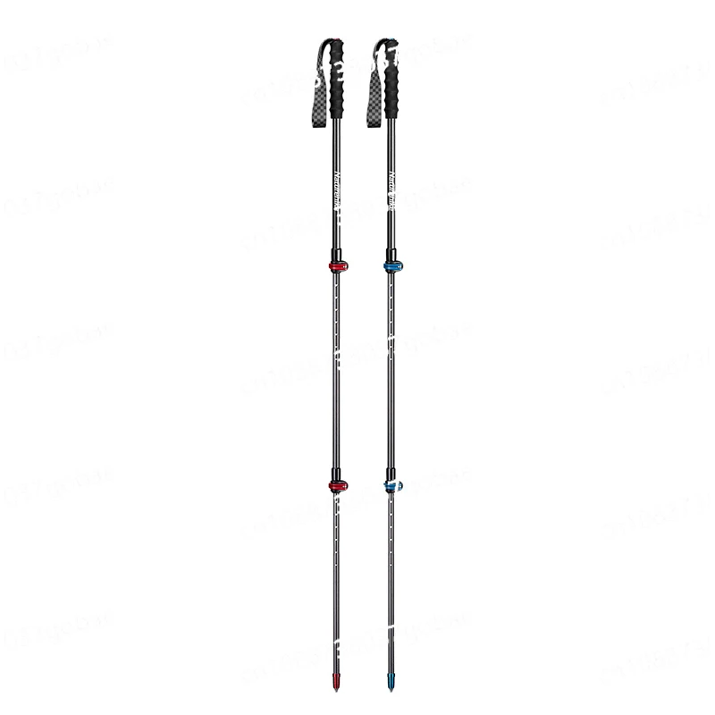 

NH Norwegian Lightweight Carbon Fiber Outer Lock Three-section Hiking Cane Portable Mountaineering Outdoor Climbing Cane