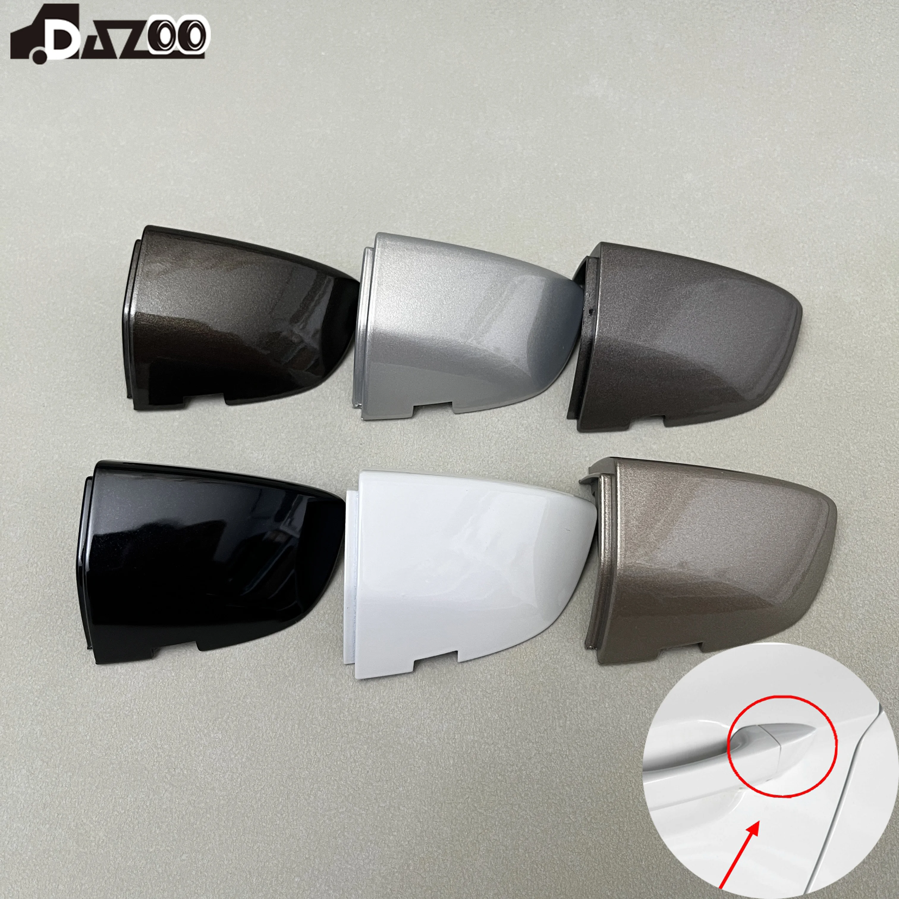 5NG837879 For VW Tiguan L Car Exterior Front Left Door Handle Cover Cap 2016 2017 2018 2019 2020 2021 2022