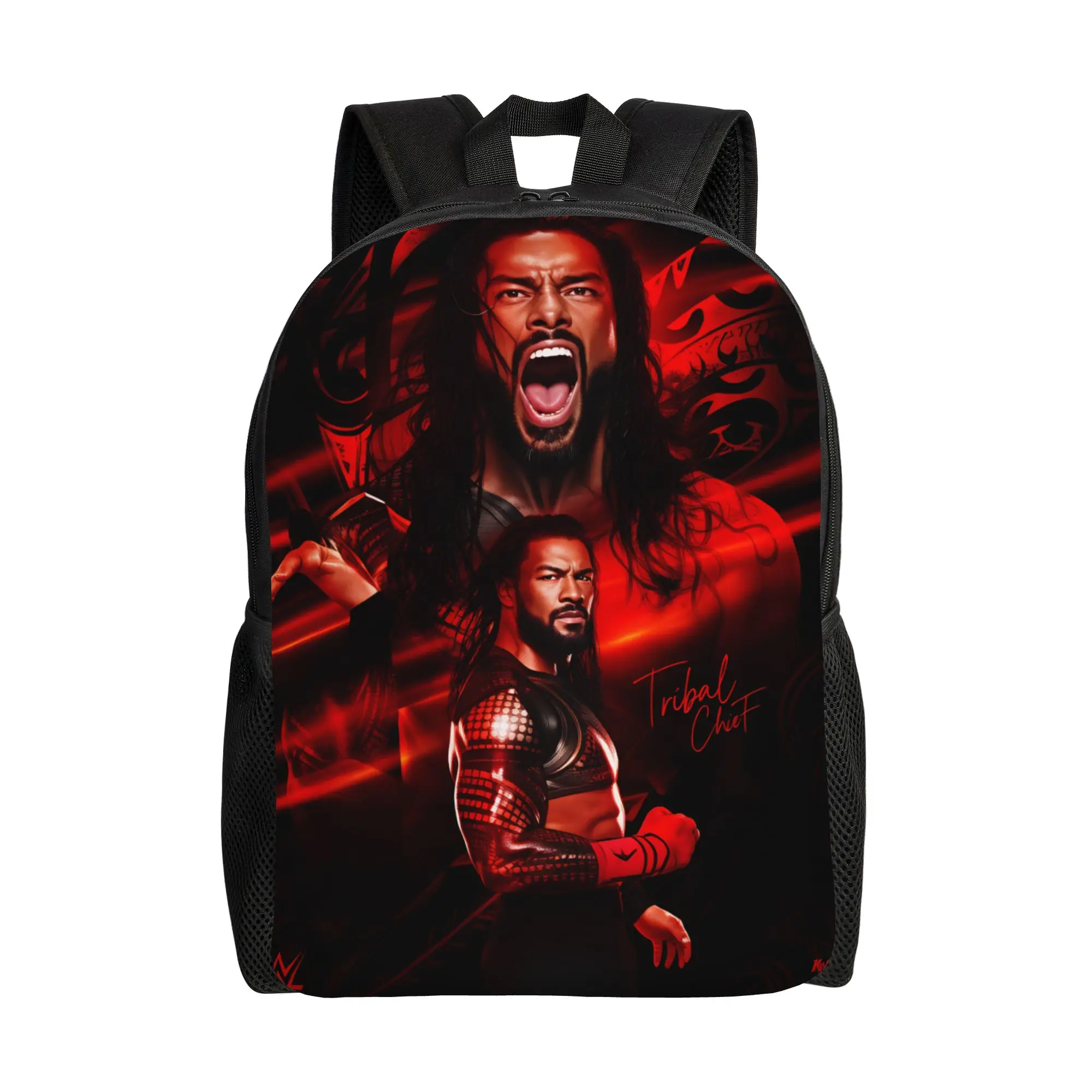

Wrestler Roman Reigns Wrestling Backpack Girl Polyester Outdoor Backpacks Breathable Leisure High School Bags Rucksack