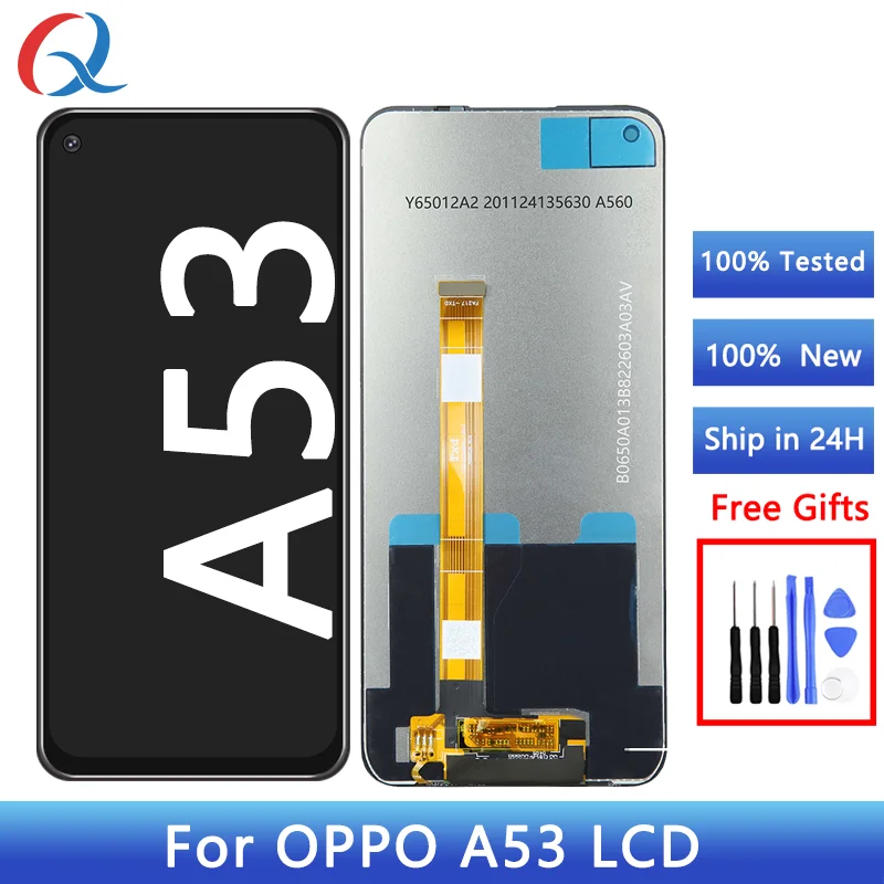 Pantalla For Oppo A53 a53s a11s a33 realme 7i C17 screen replacement for oppo a53 lcd Mobile Phone Lcds For Oppo a53 display