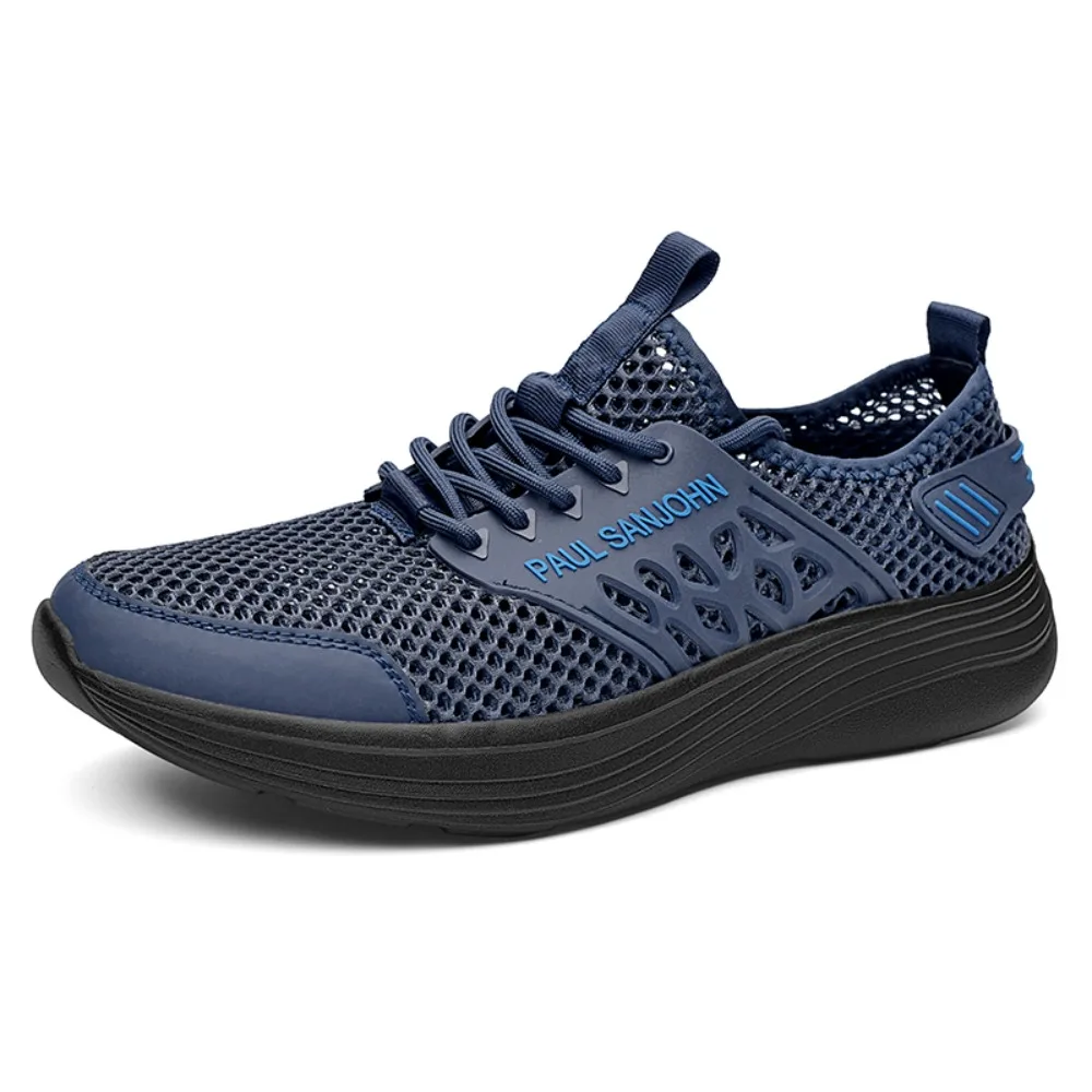 

2026 New Summer Men Casual Mesh Shoes Breathable Loafer Lightweight Outdoor Walking Shoes