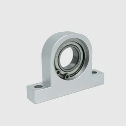 1PCS P-Type Vertical Bearing Housing Components Aluminum Alloy Support Fixed Seat Screw Rod Optical Axis Shaft