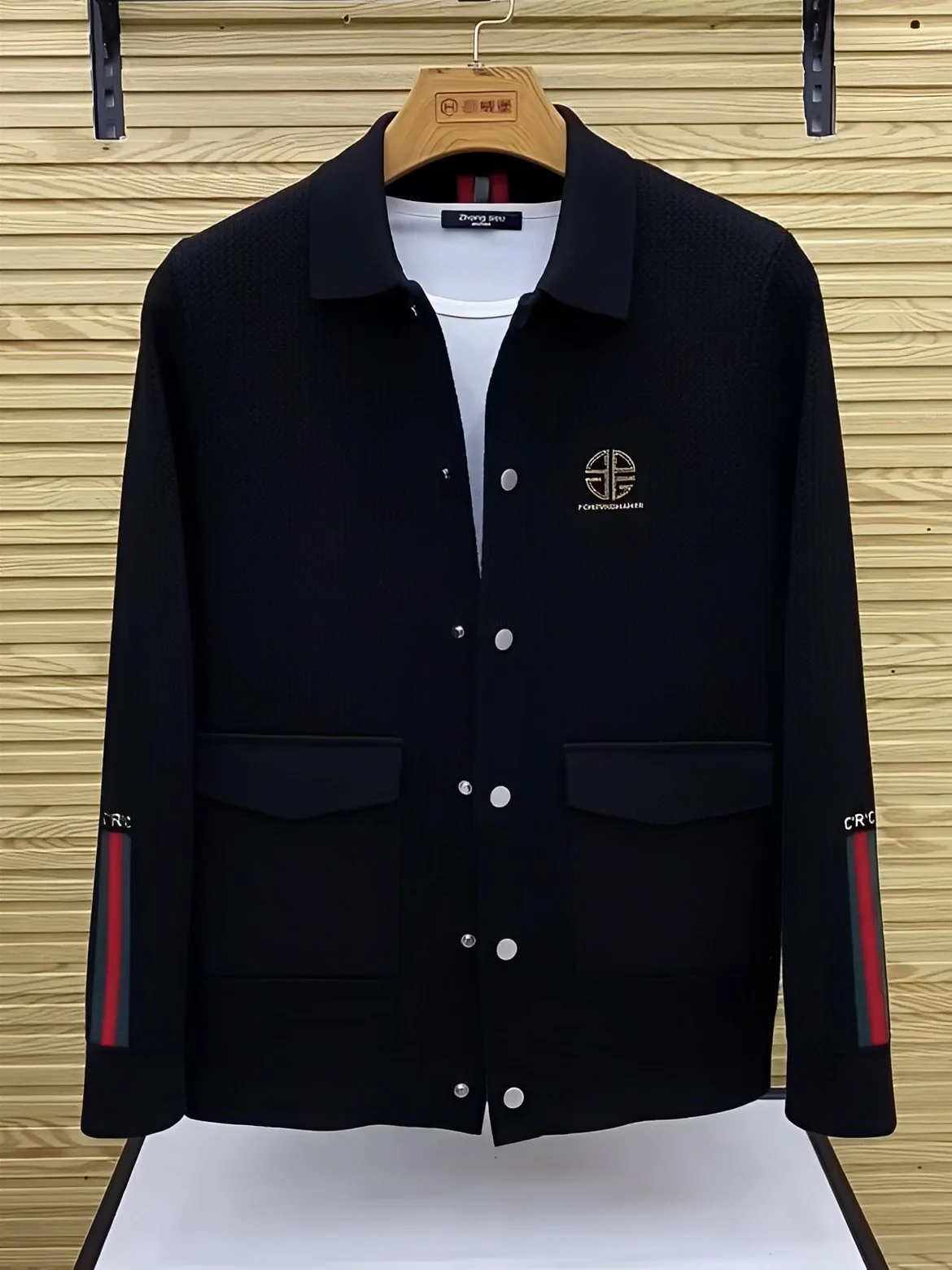 

Men's Knitted Sweater Autumn Winter Faion Casual Collar Jaet Versatile Comfortable Long Sve Color Sli Outerwear