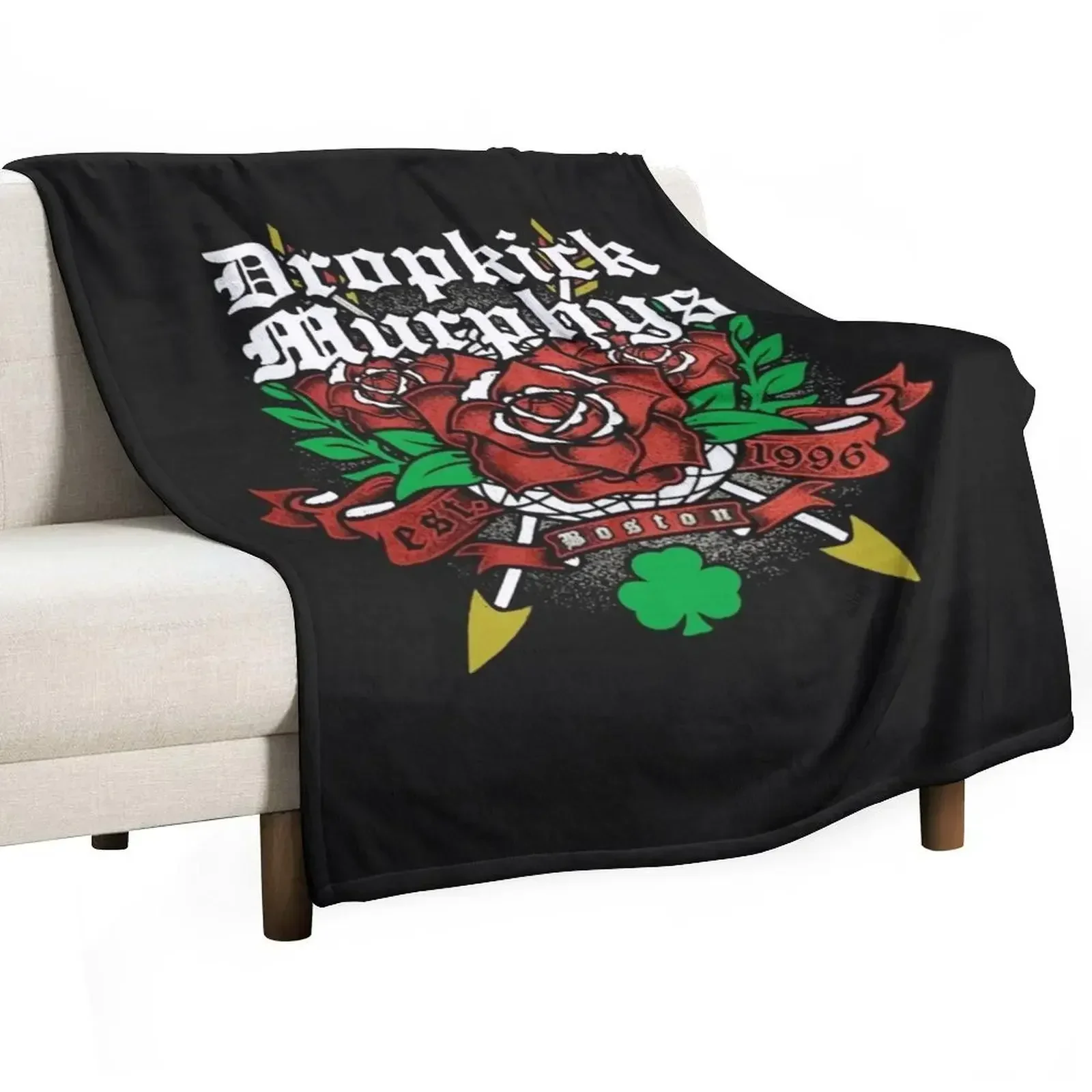 

dropkick murphys Throw Blanket sofa bed Softest Winter beds anime Blankets