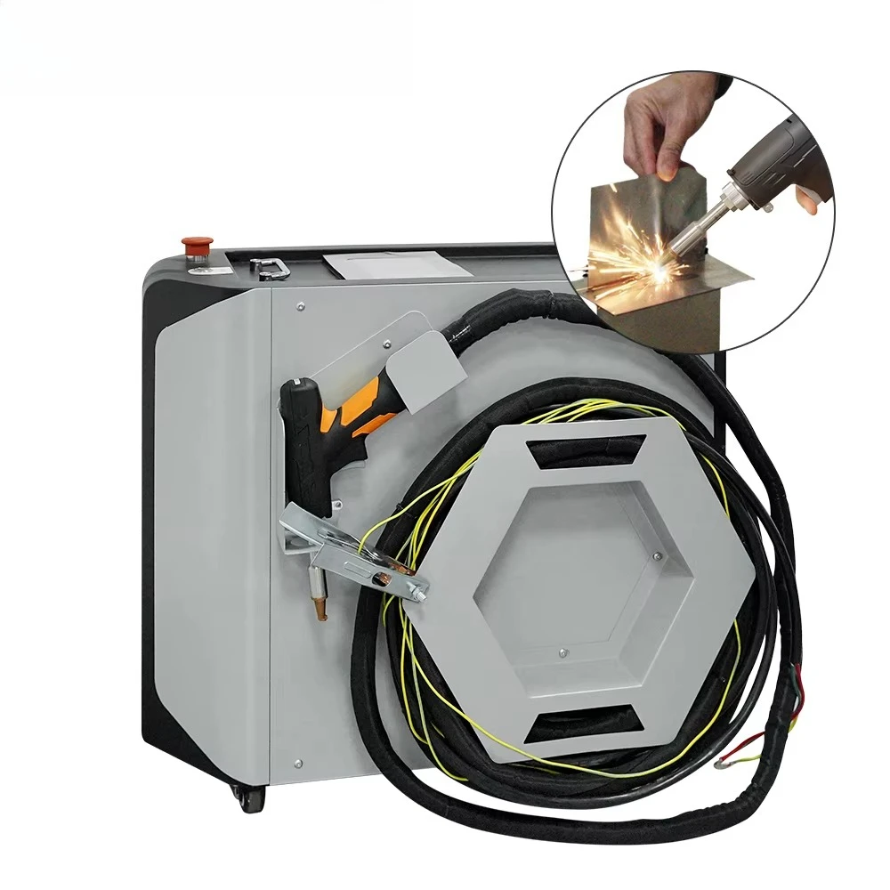 Applicable to Handheld 1500w Fiber Laser Welding Machine 3in1 Laser Rust Cleaner Metal Cutting Rust Removal сварочный аппарат