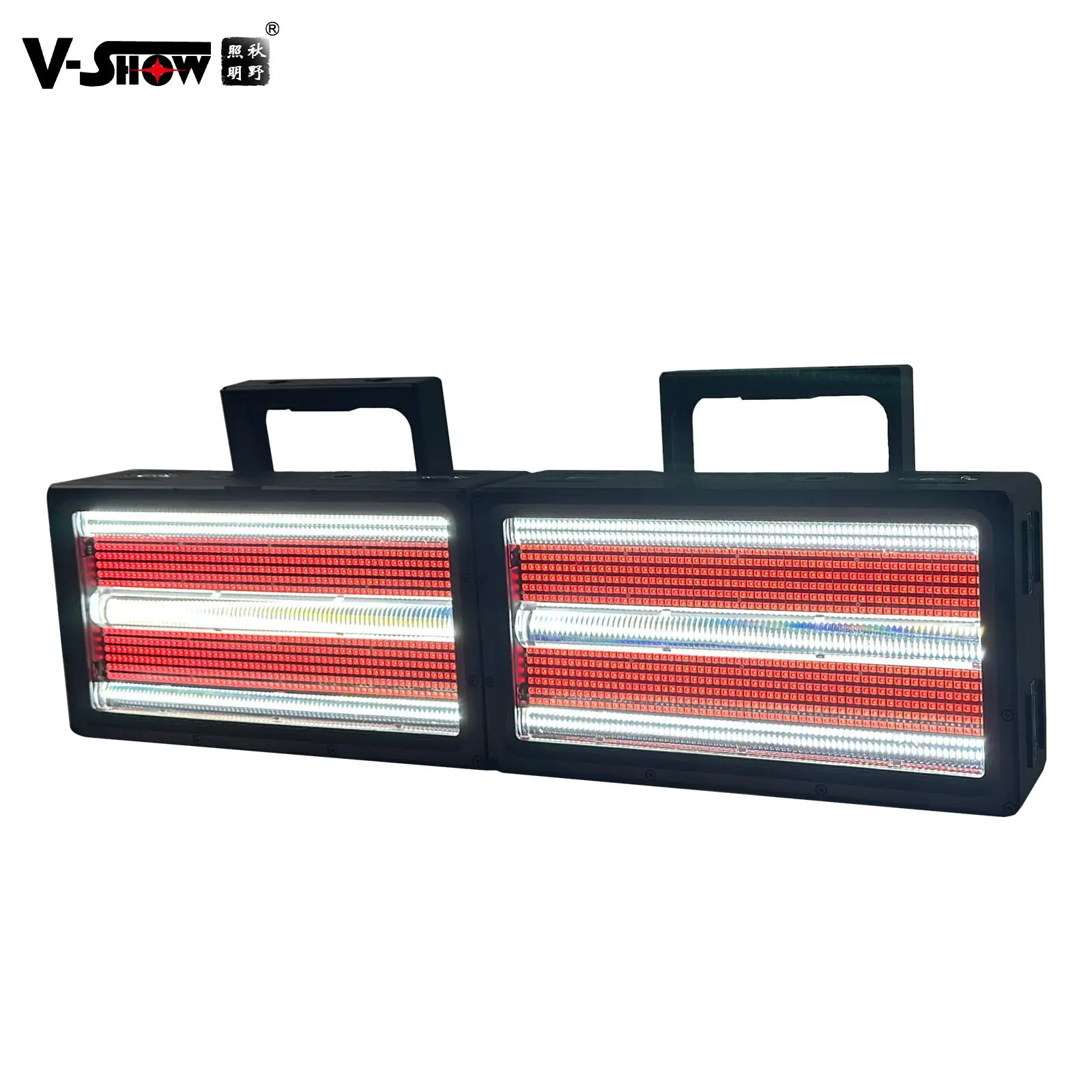 VSHOW V8 Flasher 1PC Waterproof Strobe Effect Light High Power IP65 560PCS 4W 3535 CW WW LED Lights For DJ Party