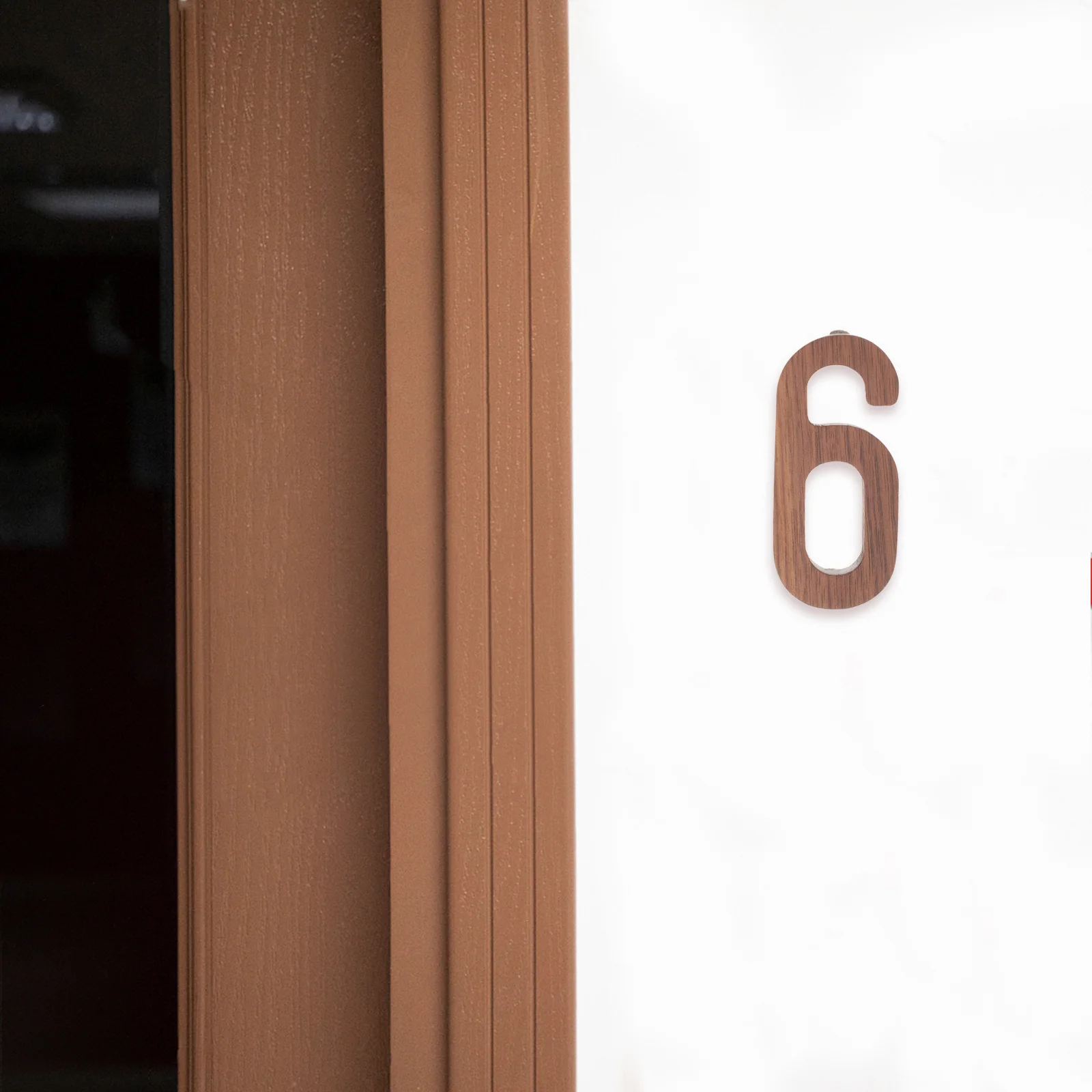 

Oversized Address Number Contemporary Wood Number Easy Install DIY Address Numbers for