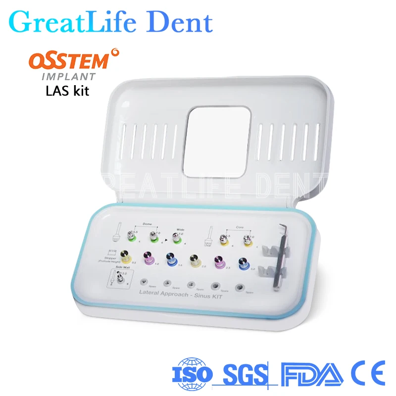 

GreatLife Dent Lateral Approach Sinus Kit Osstem LAS Kit Water Pressure Lifting Instrument Osstem LAS Kit