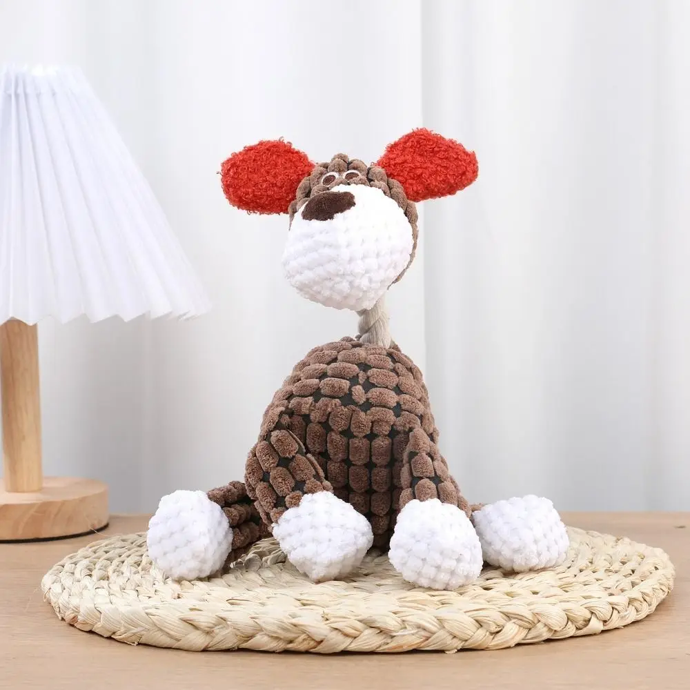 

Pet Accessories Clean Teeth Dogs Gnawing on Cartoon Animal Bite Resistant Sound Cute Funny Chew Training For Pets
