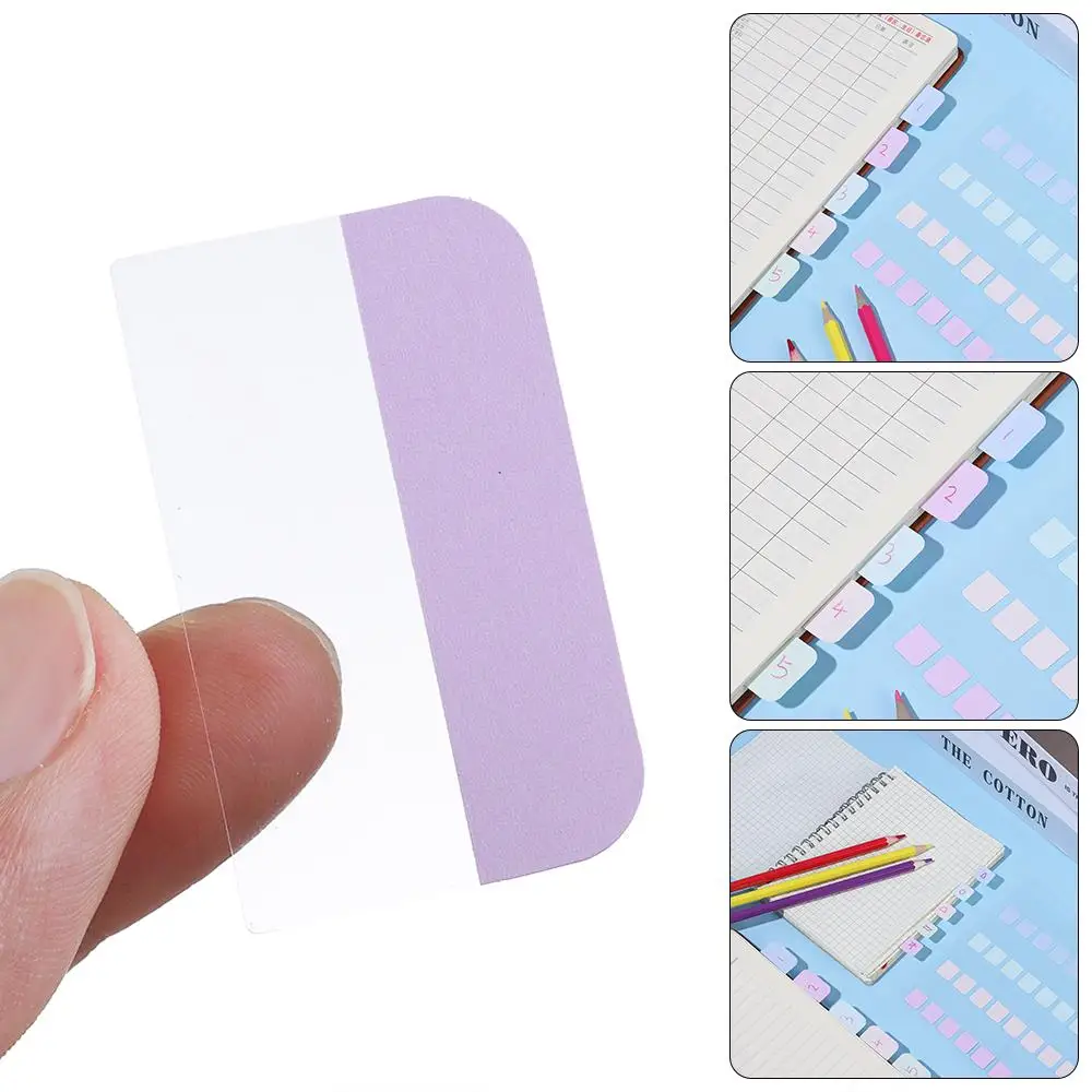 A5/B5 Colorful Office Supplies Paster Sticker Label Clipboard Sticky Notes Loose-leaf Memo Pad Tag Index Tabs