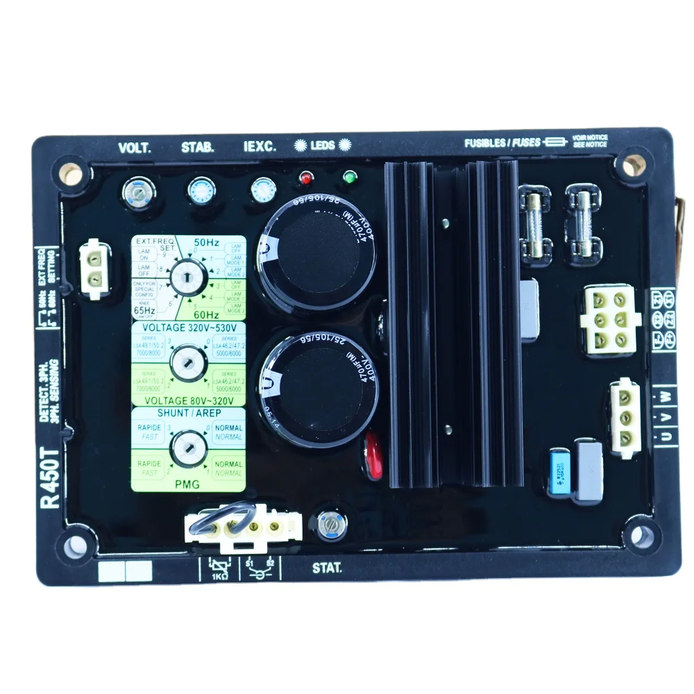 

Новый трехфазный бесщеточный генератор AVR R450T, регулятор напряжения, цена