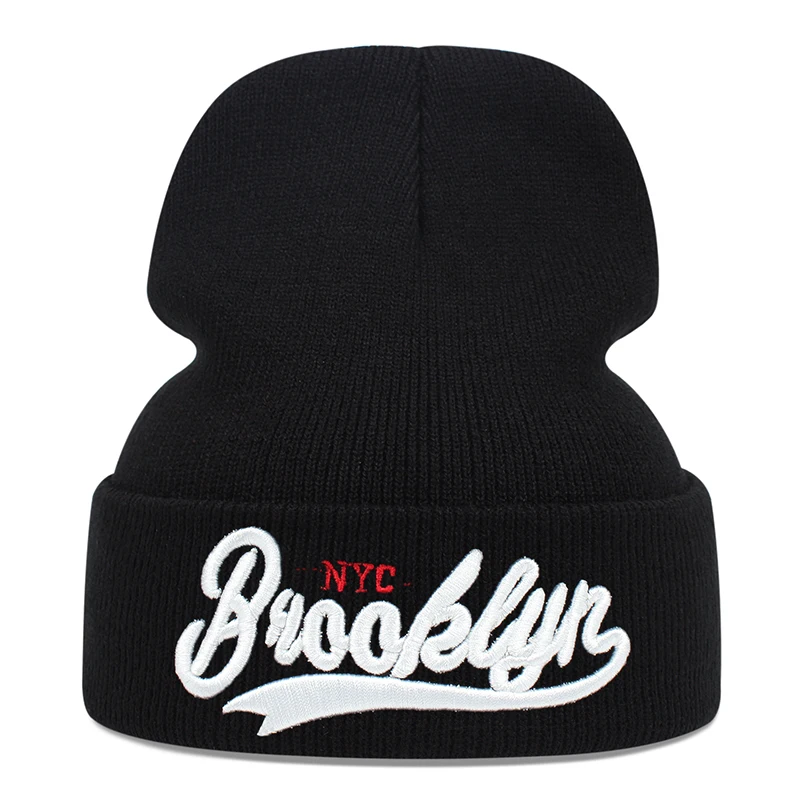 High Quality 2022 Brooklyn NYC Embroidery Beanies Hat Men Woman Fashion winter Warm hat Knitted Soft Caps Bone Ski Skullies wool