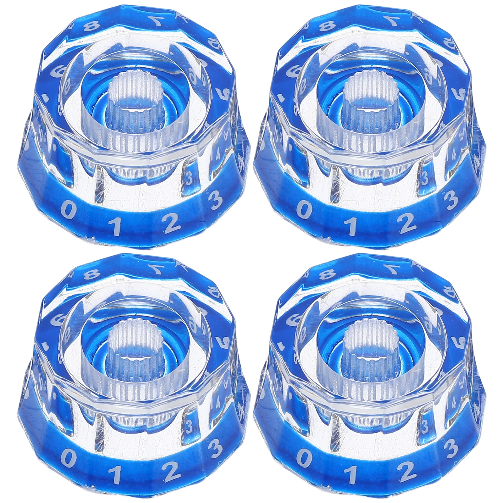 

4Pcs Guitar Volume Knobs Precision Control Replacement Parts for Electric Guitar Bass Smooth Operation Easy Installation