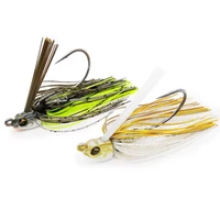Lureholic 7~14g Weedless Swim Jig High Wire Bait Performance Jig Head Lure Fishing Bait for Bass Fishing With Mustad Hook 2