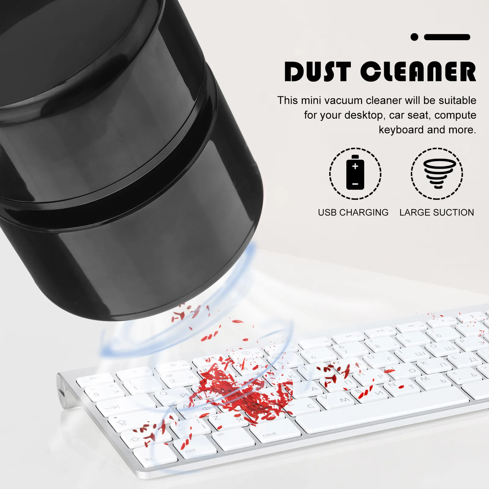 

Desktop Vacuum Cleaner Mini Table Keyboard Usb for Portable Duster Handheld Vacuums Small