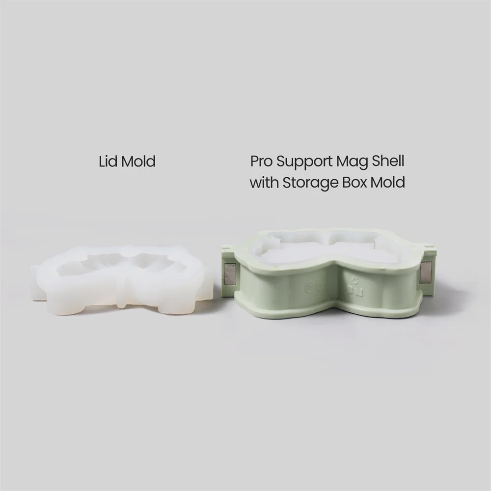 Nicole Bow Storage Box Silicone Molds for Concrete DIY Candle Jar Jesmonite Gypsum Mould Home Decor