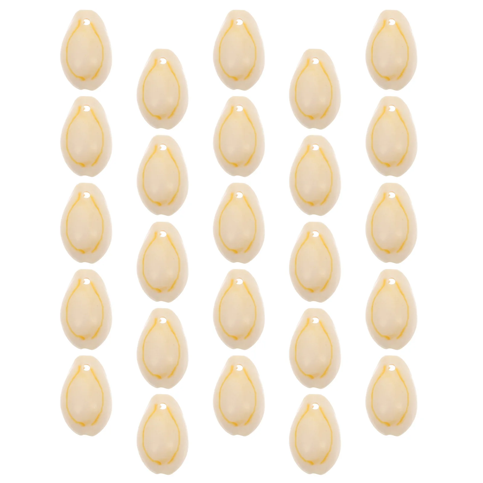 

90Pcs Natural Conchs Durable Electroplated Perforated Conchs for DIY Crafts Clothing Shoes Hats Accessories Natural Sea Nail