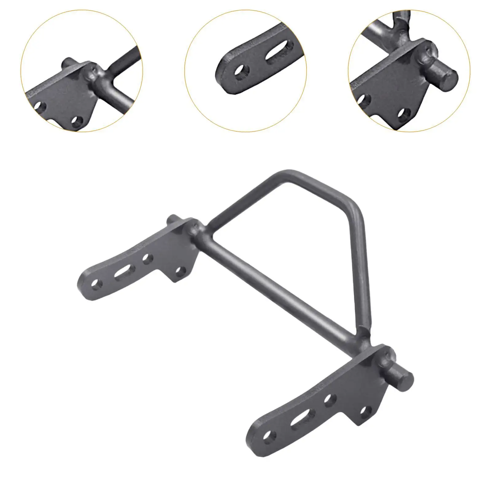 

Передний бампер для радиоуправляемых краулеров 1/10, модифицированный, усиленный, легко устанавливаемый, из титанового сплава, для самостоятельной сборки