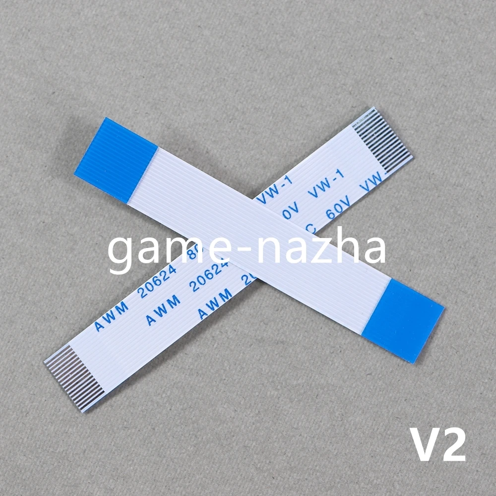 100 مجموعات اليسار اليمين R1 R2 L1 L2 موتور ربط الشريط الكابلات المرنة ل PS5 V1 V2 V3 مقبض زر مجلس الشريط كابل