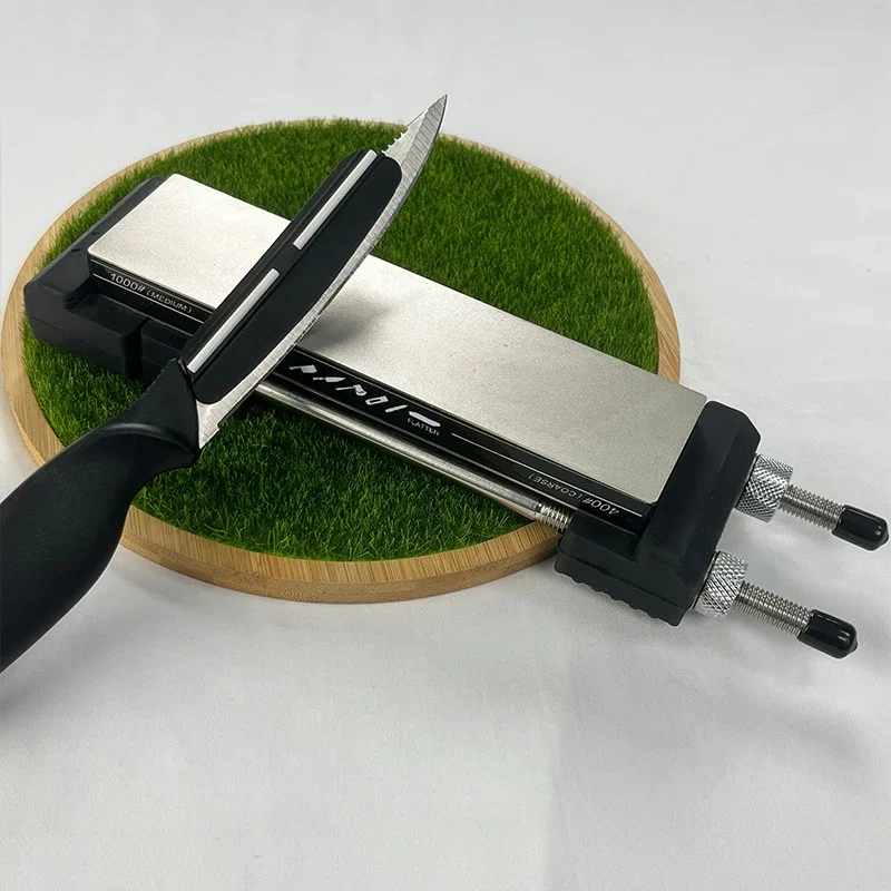 Whetstone Knife Sharpener Water Stone Plate Grinding Charcoal Stone Base Angle Guide Adjustable Whetstones Sink Bridge Holder