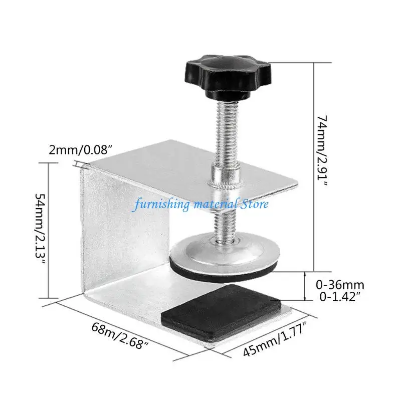 Y5GD 2PC Ferramentas fixação prática da gaveta FRONTATION GLAMPS INSTALAÇÃO