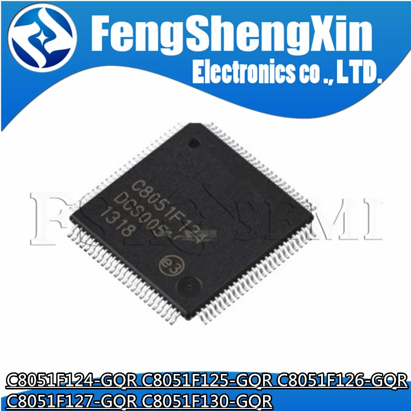 

5pcs C8051F124-GQR C8051F125-GQR C8051F126-GQR C8051F127-GQR C8051F130-GQR C8051F124 C8051F125 C8051F126 C8051F127 C8051F130 QFP