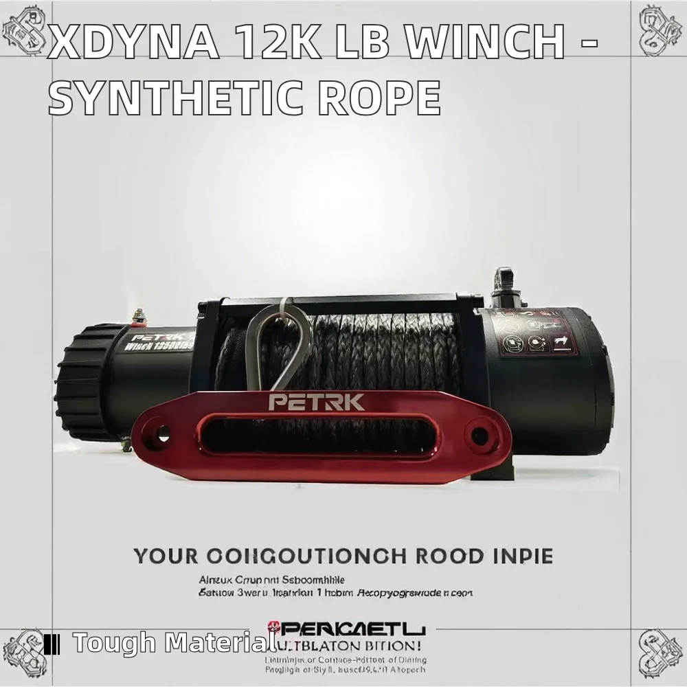 12000Lb 전기 재활용 윈치 12v DC 모터 4x - Winch 12000Lb Synthetic Rope 리뷰 및 가격