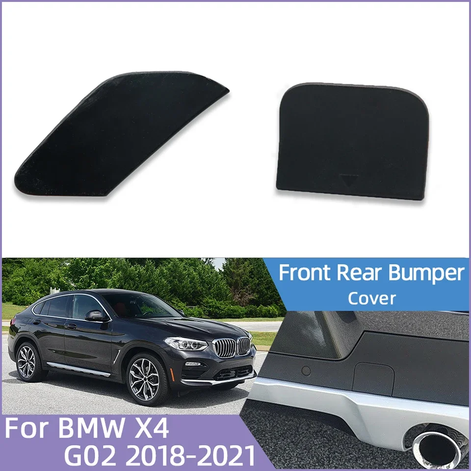 

Front Rear Bumper Towing Hook Cover Decorative Cap Lid Hauling Shell For BMW X4 G02 2018-2021#51117497095 51127416023