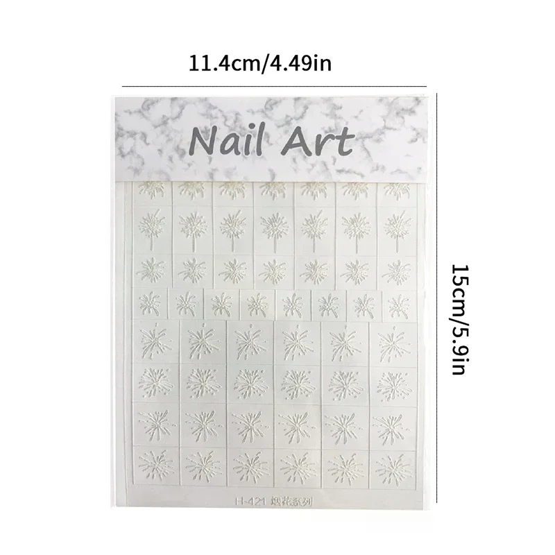 Fully Transparent Hollow Nail Stencils Christmas Tree Snowflake Spray Painting Patting Adhesive Manicure Tools