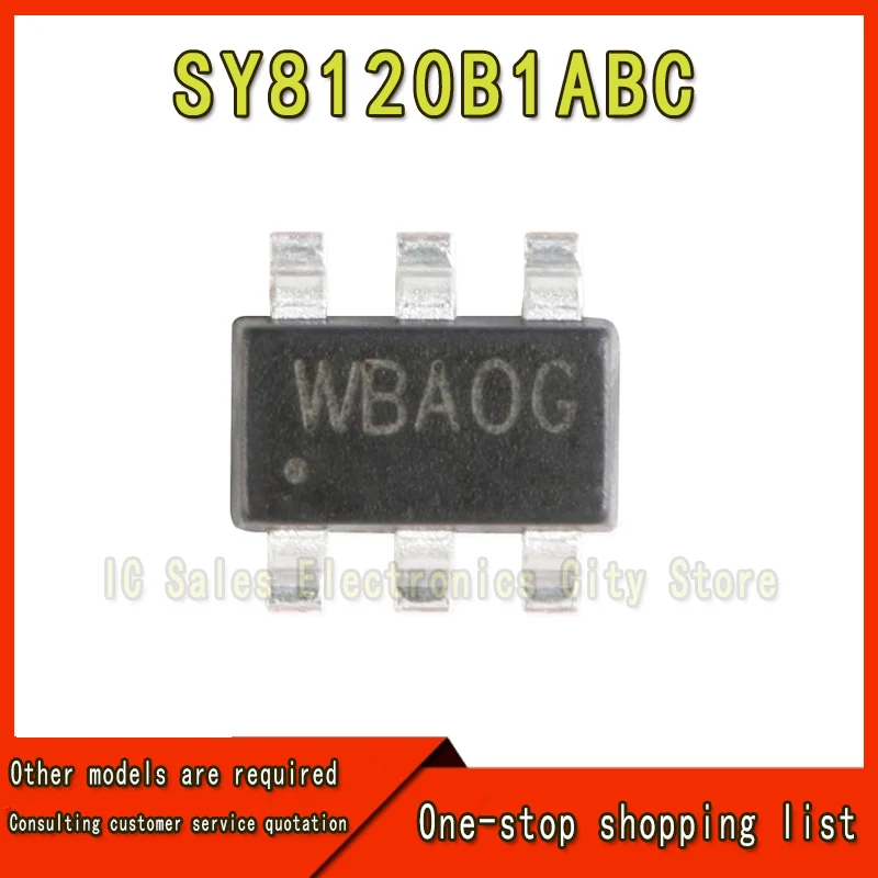 (10 Stuk) 100% Nieuwe SY8120B1ABC SY8120B1AB SY8120B1A SY8120 Wbdea Wb .... SOT23-6 Chipset