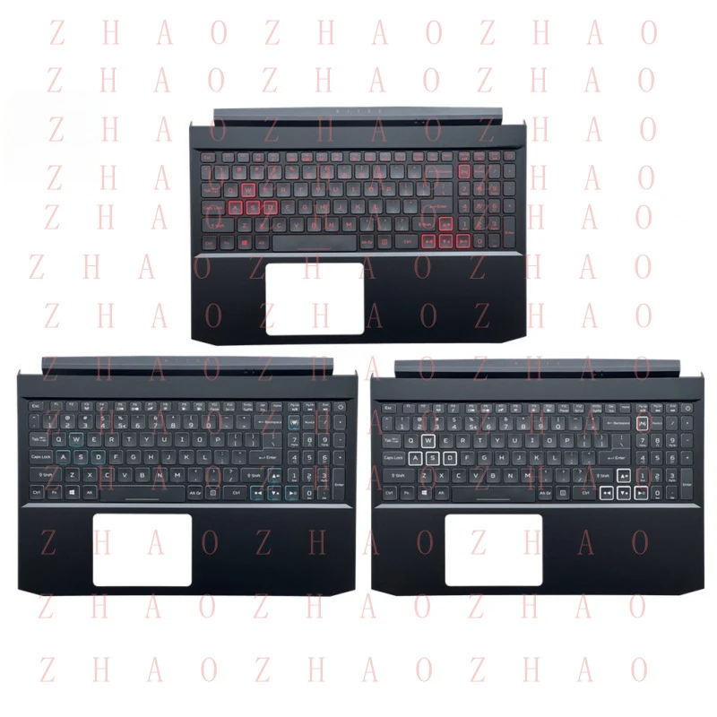 L+ New For Acer Nitro 5 AN515-55 AN515-56 AN515-57-45 Palmrest W/ Backlit Keyboard
