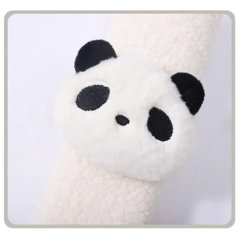 Cute Animal Toy Car Seatbelt Case For Neck Protection Cartoon Panda Car Seat Belt Cover Shoulder Pad Strap Harness Cushion