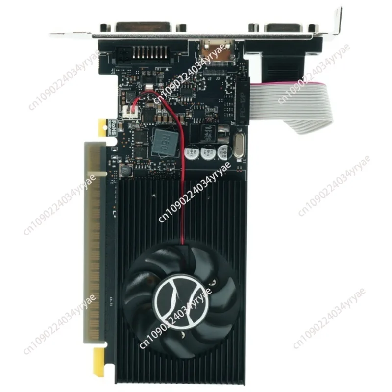 New GT730 2G 192SP DDR3 desktop PC discrete graphics card for small chassis high-resolution video