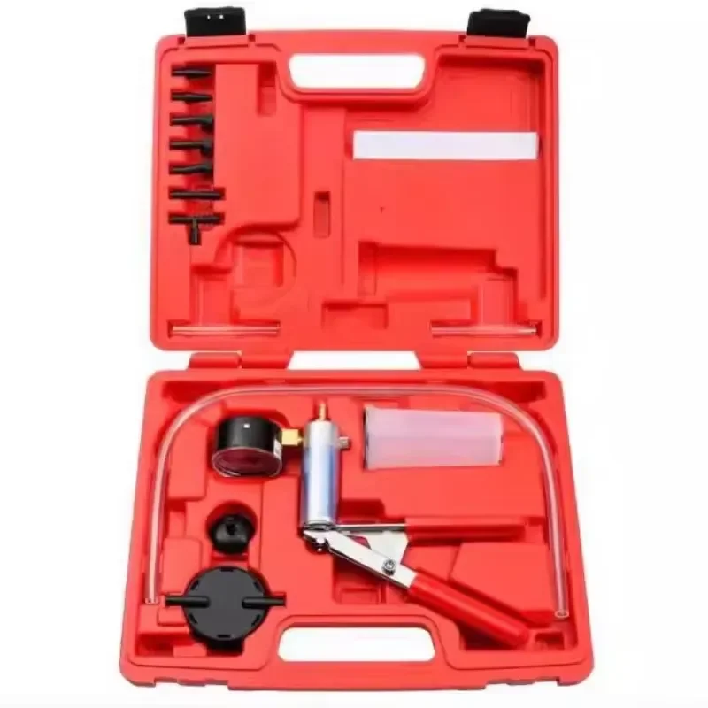 for Copper Core Manual Vacuum Gun Car Suction Tool Negative Pressure Gauge Automotive Repair Leak Detection Tester Kit