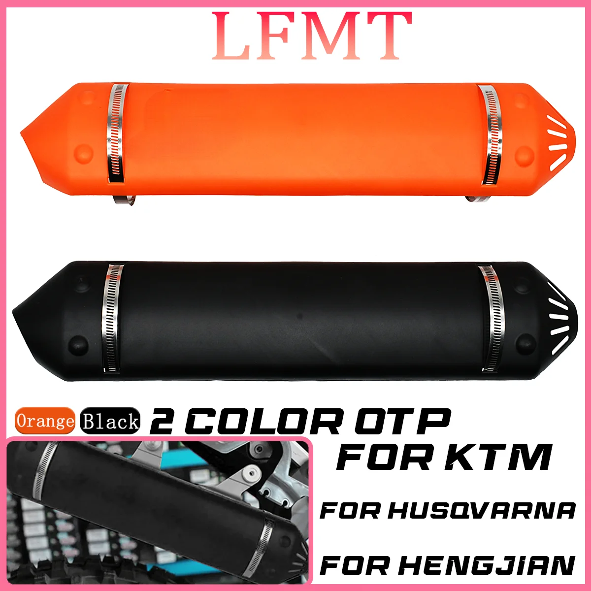 

Motorcycle Heat Shield Exhaust Protective Cover For KTM XC XCW EXC TE 250 300 TPI HENGJIAN HJZ300 2020 2021 2022 2023 Dirt Bike