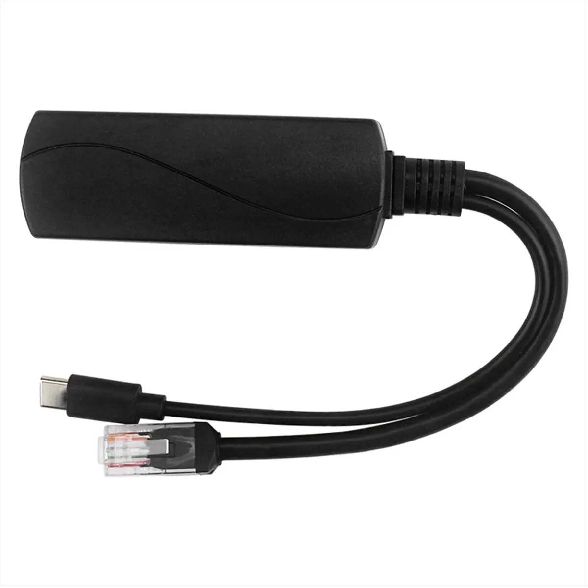 618 Mega Sale For 4B Poe Splitter 10/100/1000Mbps 5V 3A Type C Poe Splitter for 4B