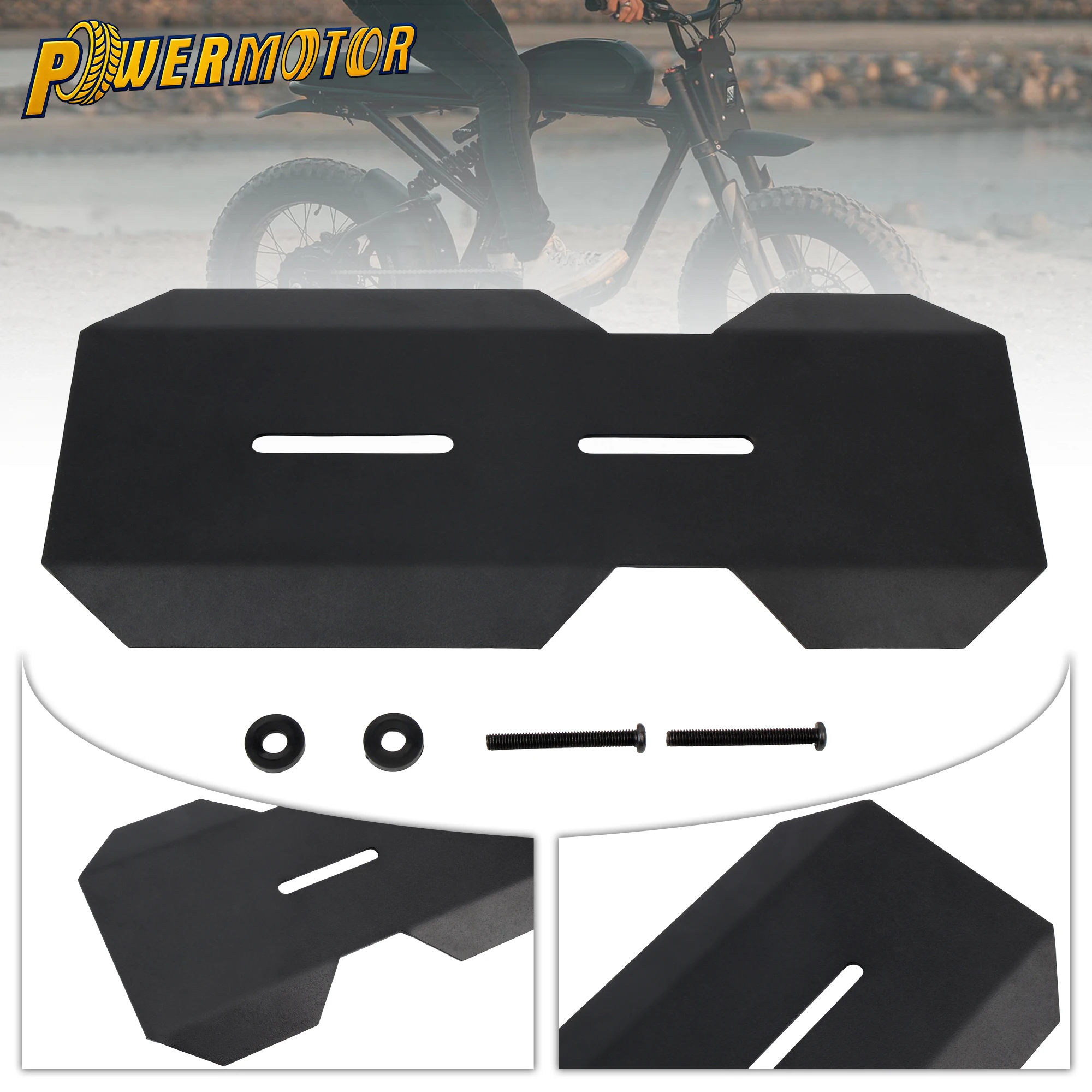 

Motorcycle Middle Mudguard Protection For Super73 Super 73 RX S1 S2 Ridstar Q20 E-Bike Mud Guard Dirt Bike Retrofit Parts Enduro