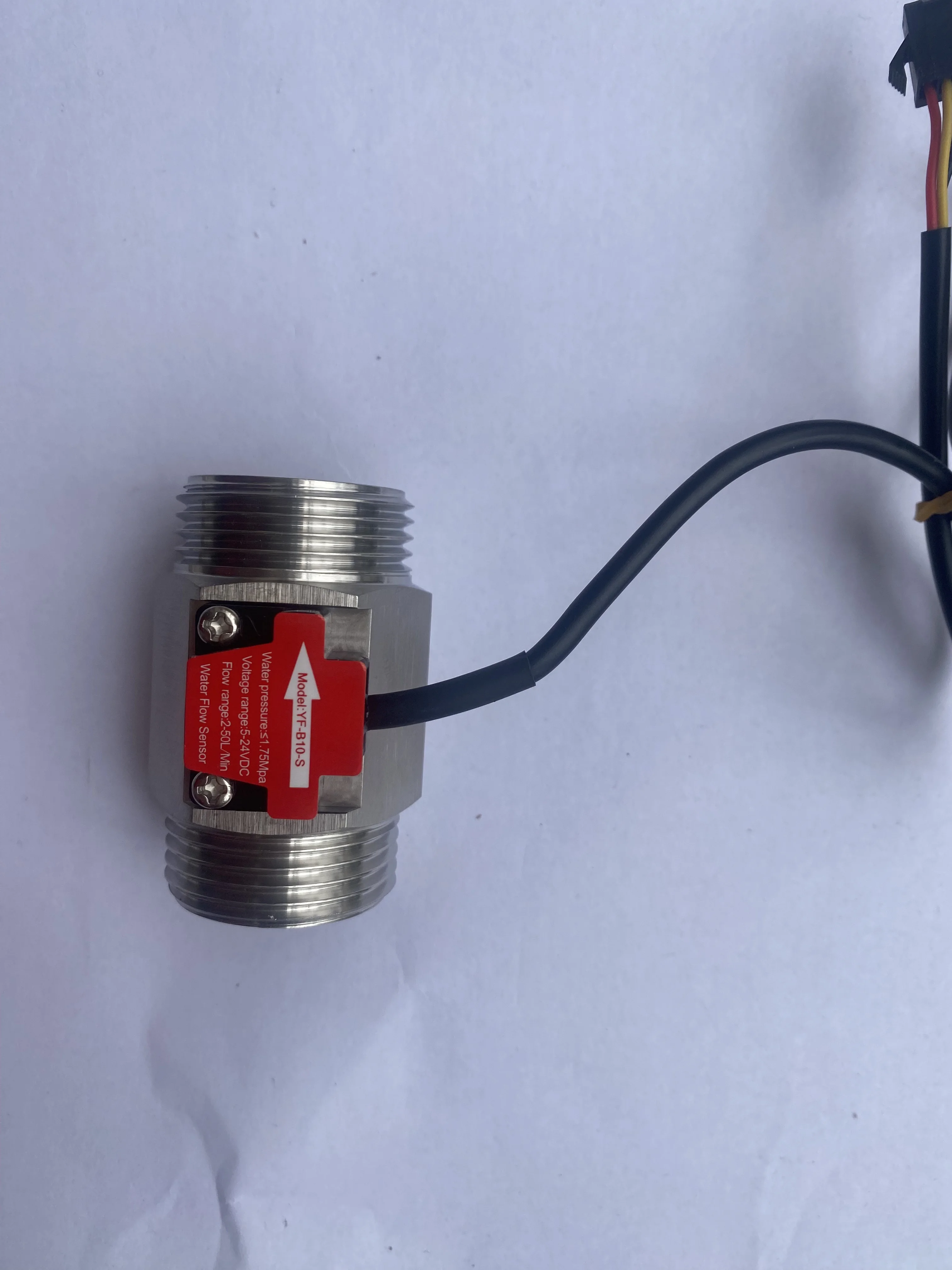Imagem -06 - Stainless Steel Hall Flow Sensor Sensor de Fluxo de Água Flowmeter Control Liquid Sensor Switch in in in 11 in 1-1 in in
