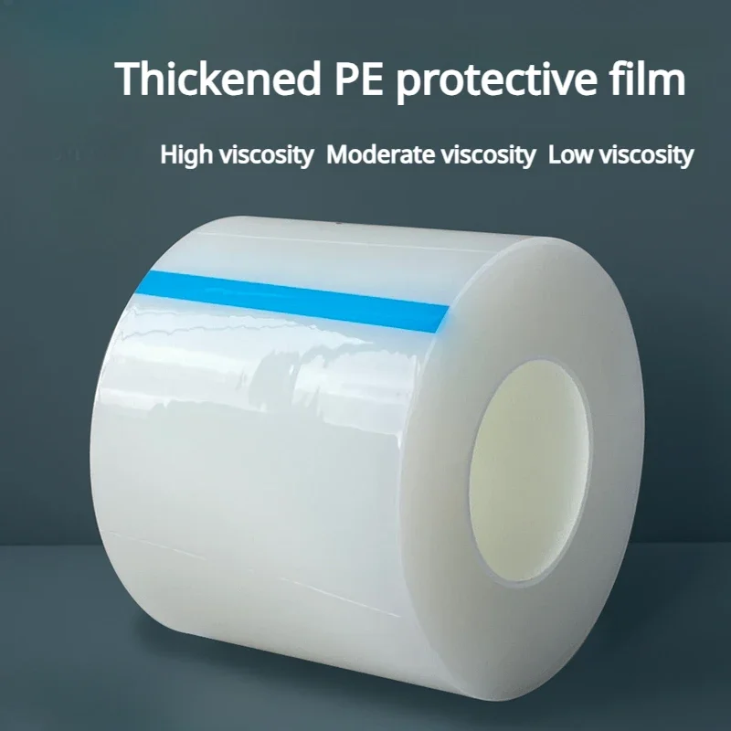 

PE Protective Film Transparent Autohesion Thickening High Low Viscosity Screen Electrical Equipment Anti Scratch Plastic Films