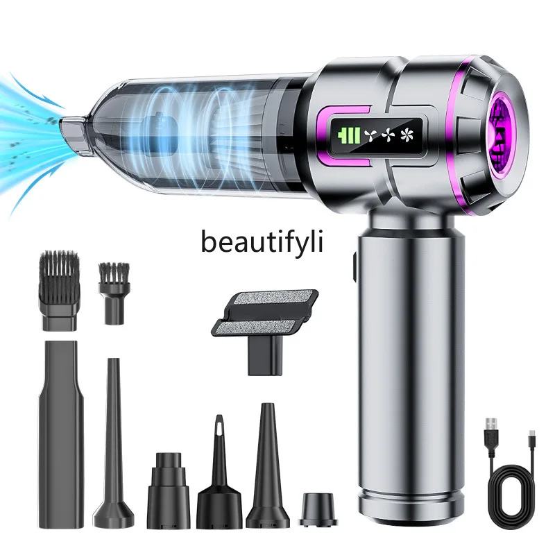 

Household car vacuum cleaner, wireless large suction, super high power, small handheld vacuum cleaner