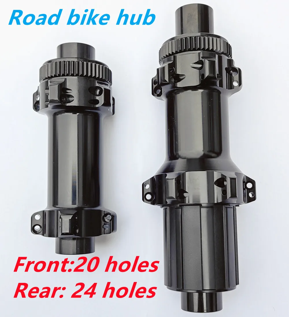 Front 20/Rear 24 Holes Bicycle Hub 11S Road Bike Hub Best Price Factory Wholesale Road Bike Hub Road Bike Hub Glossy