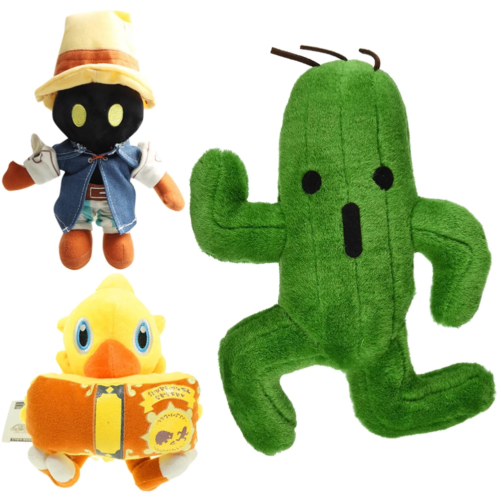 Cactus Cosplay Chocobo Cloud Moogle Final Fantasy Cosplay Cartoon Soft Stuffed Mascot Adult Kids Birthday Xmas Gifts